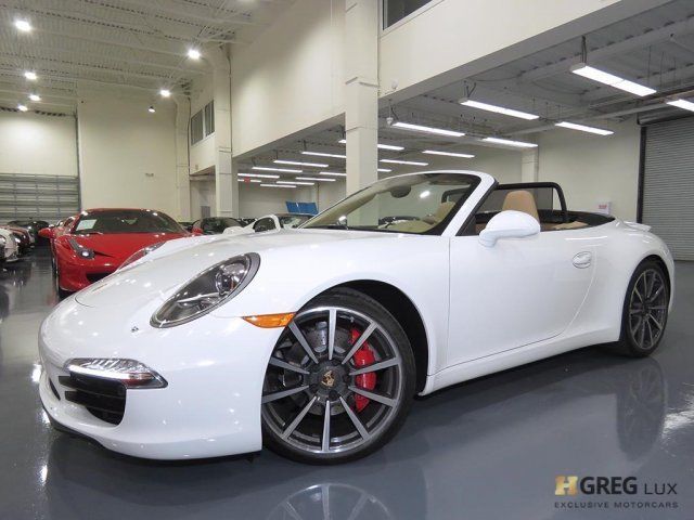 2014 Porsche 911 (White/Luxor Beige)