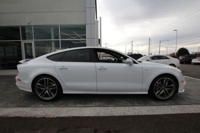 2015 Audi A7 (White/Brown)