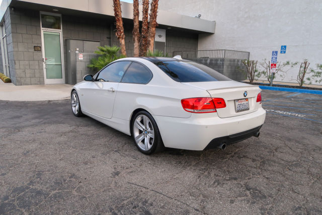 2008 BMW 3-Series (White/Brown)