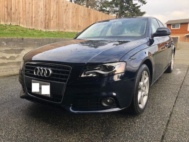 2009 Audi A4 (Blue/Tan)