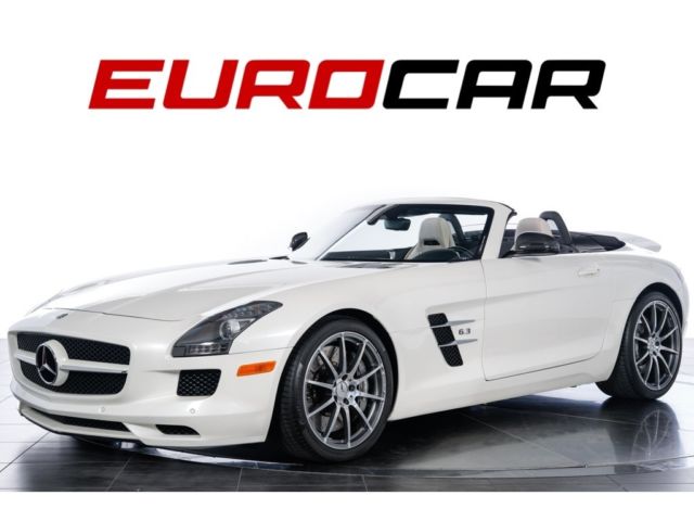 2012 Mercedes-Benz SLS AMG (designo Mystic White 2/Black)