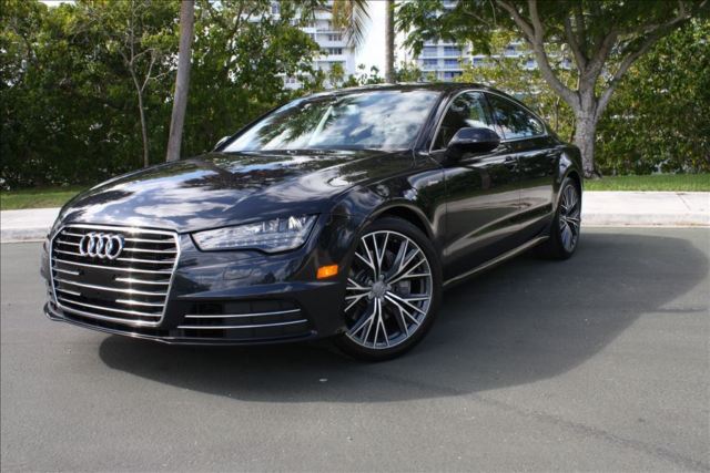 2016 Audi A7 (Blue/Brown)