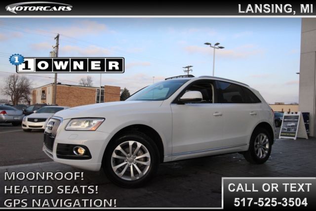 2013 Audi Q5 (White/Black)