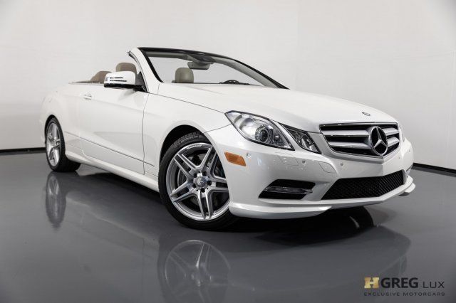 2013 Mercedes-Benz E-Class (White/Black)