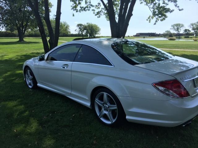 2010 Mercedes-Benz CL-Class (diamond white/Tan)