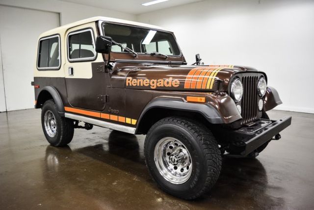 1980 Jeep CJ (Brown/Brown)