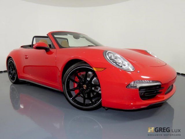 2014 Porsche 911 (Red/Luxor Beige)