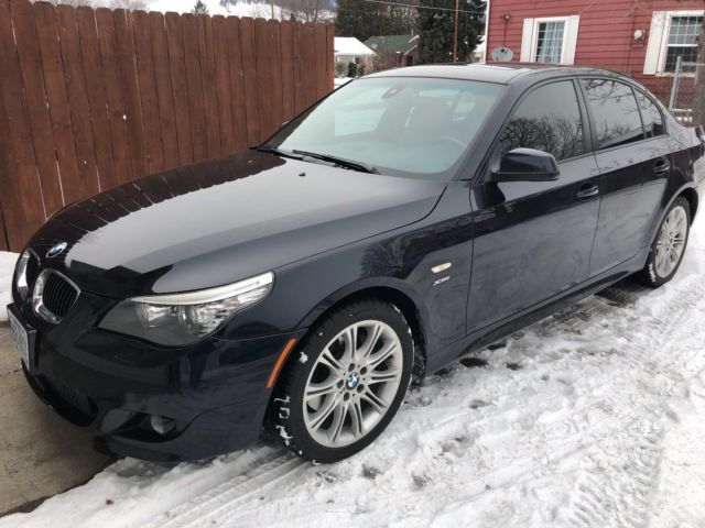 2010 BMW 5-Series (Monacco Blue/Tan)