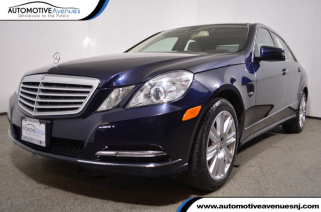 2012 Mercedes-Benz E-Class (Blue/Almond/Mocha)