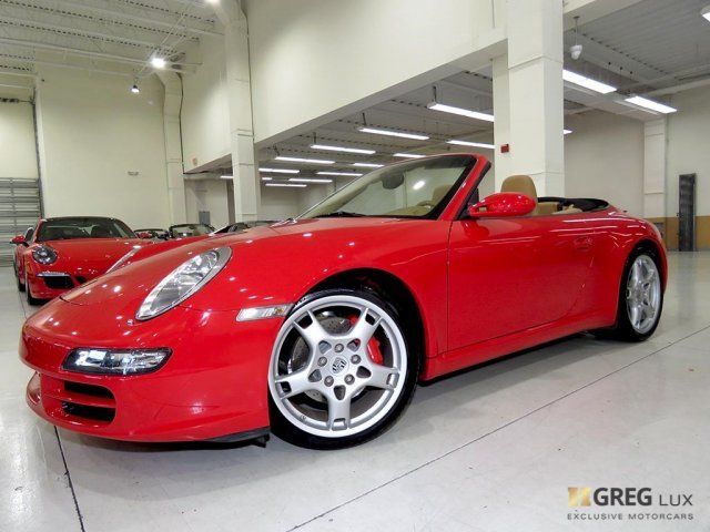 2007 Porsche 911 (Red/Sand Beige w/Leather Seat Trim)