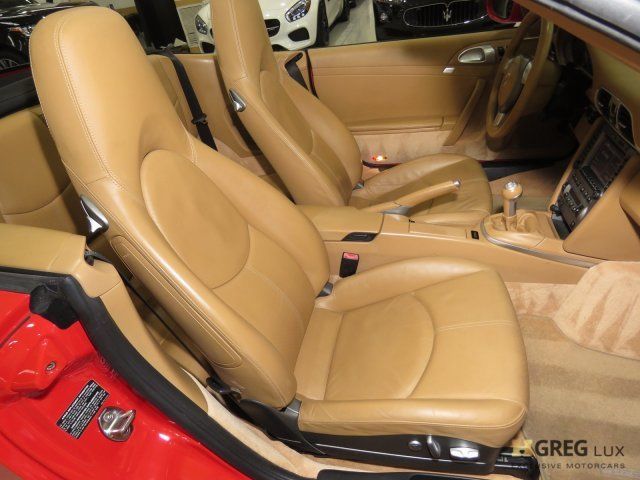 2007 Porsche 911 (Red/Sand Beige w/Leather Seat Trim)