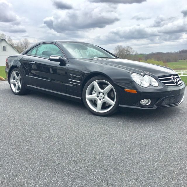 2008 Mercedes-Benz SL-Class (Black/Black)