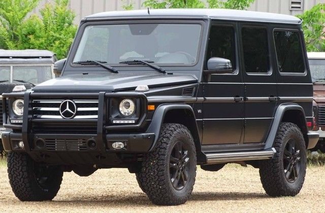 2015 Mercedes-Benz G-Class (Designo Magno Night Black/Black)