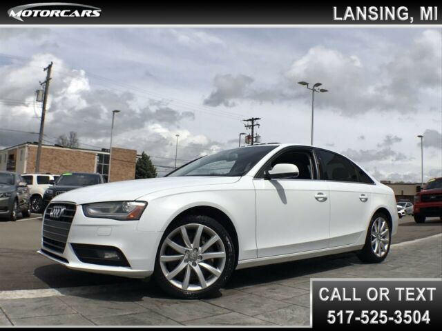 2014 Audi A4 (White/Black)