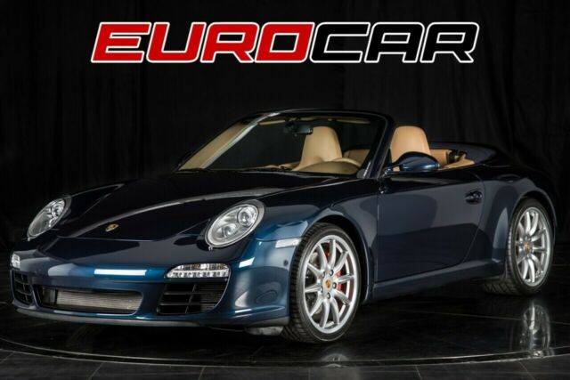 2011 Porsche 911 (Dark Blue Metallic/Sand Beige)