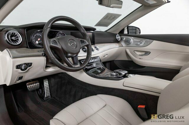 2018 Mercedes-Benz E-Class (White/Macchiato Beige/Espresso)