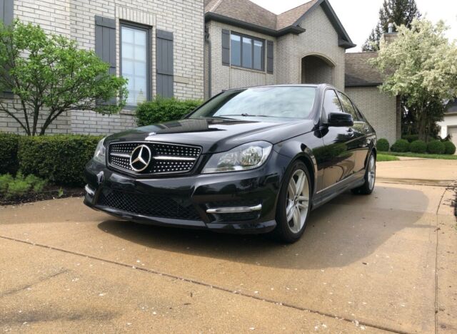 2012 Mercedes-Benz C-Class (Black/Tan)