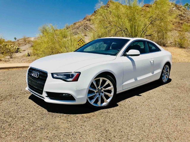 2013 Audi A5 (White/Brown)