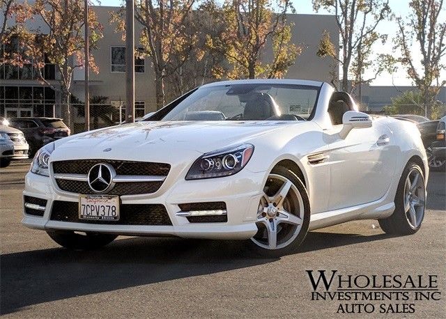 2014 Mercedes-Benz SLK-Class (White/Black)