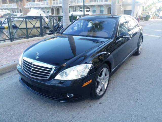 2008 Mercedes-Benz S-Class (Black/Tan)