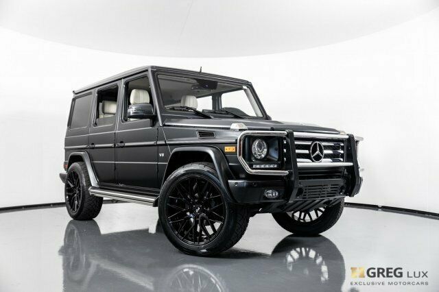 2015 Mercedes-Benz G-Class (Black/designo Porcelain w/Nappa Leather Upholstery)