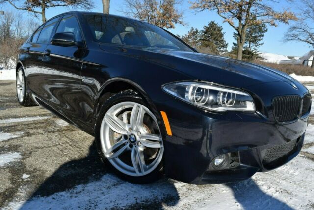 2016 BMW 5-Series (Midnight Blue/BLACK LEATHER)