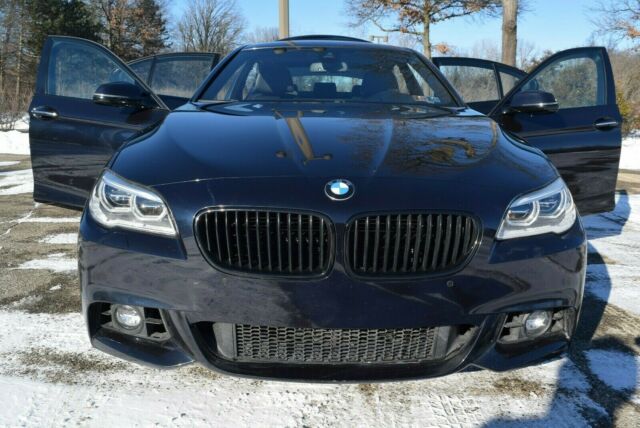 2016 BMW 5-Series (Midnight Blue/BLACK LEATHER)