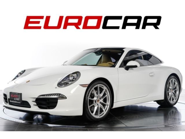 2013 Porsche 911 (White/Tan)