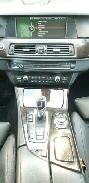 2012 BMW 5-Series (Silver/Black)