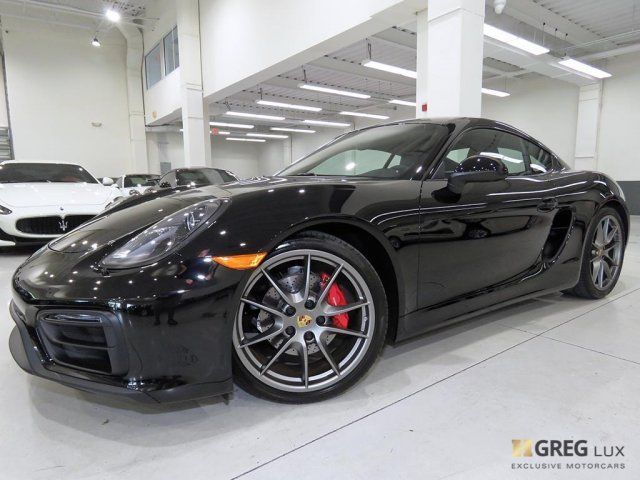 2016 Porsche Cayman (Black/Black)