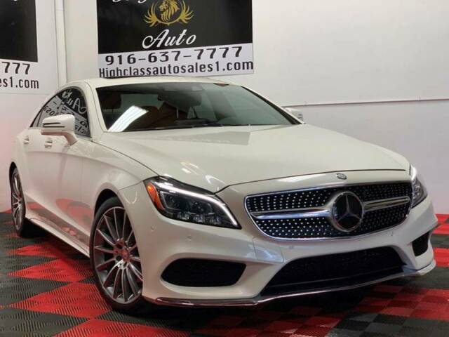 2015 Mercedes-Benz CLS-Class (White/Black)