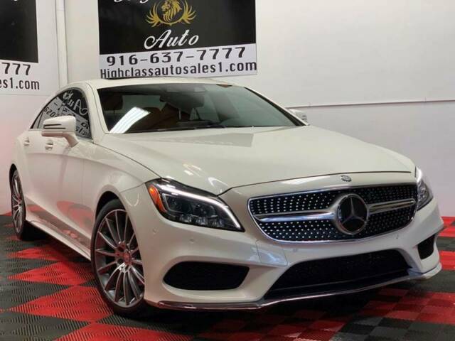 2015 Mercedes-Benz CLS-Class (White/Black)