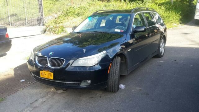 2008 BMW 5-Series (Black/Black)