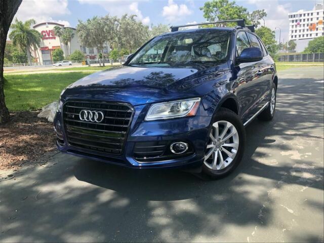 2016 Audi Q5 (Blue/Tan)