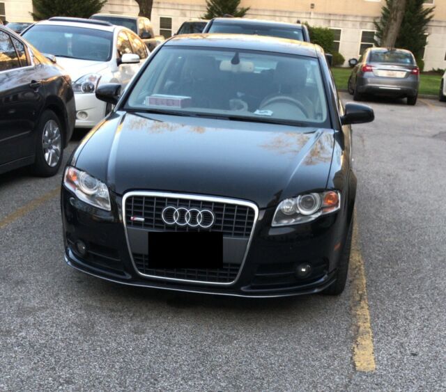 2008 Audi A4 (Black/Beige)