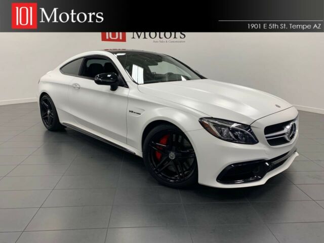 2018 Mercedes-Benz C-Class (White/Black)