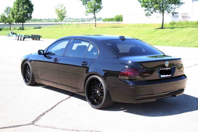 2008 BMW 7-Series (Black/Black)