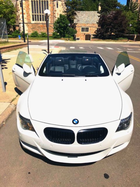 2008 BMW M6 (Alpine White/Black Merino leather interior)