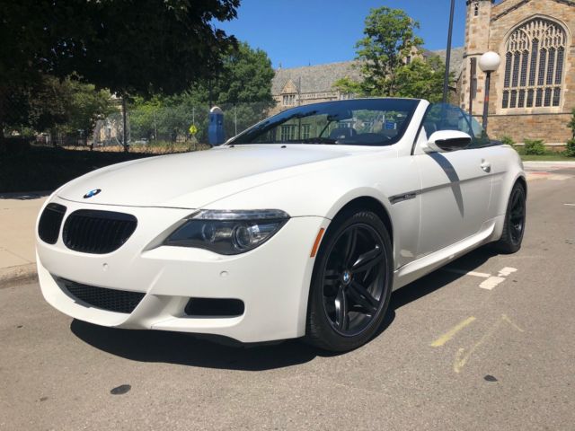 2008 BMW M6 (Alpine White/Black Merino leather interior)