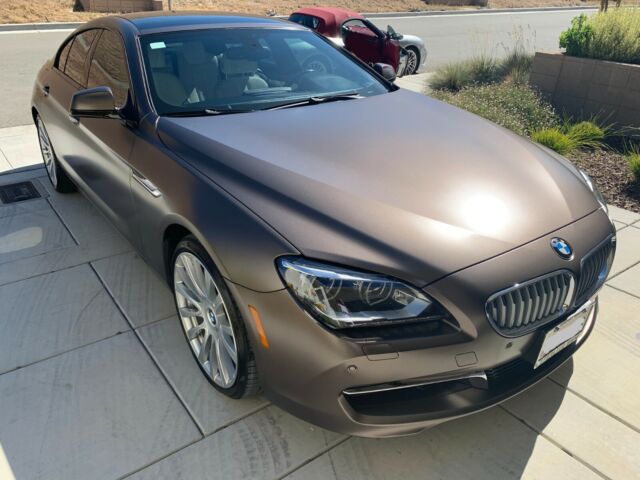 2013 BMW 6-Series (Frozen Bronze Metallic Matte/Piano Black and Opal)