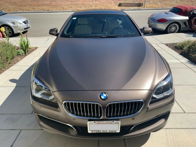 2013 BMW 6-Series (Frozen Bronze Metallic Matte/Piano Black and Opal)