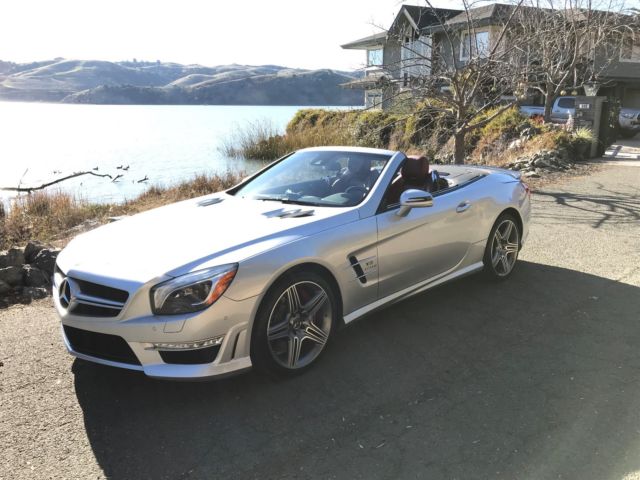 2013 Mercedes-Benz SL-Class (Silver/Red)