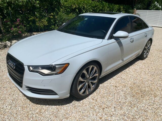 2014 Audi A6 (White/Black)