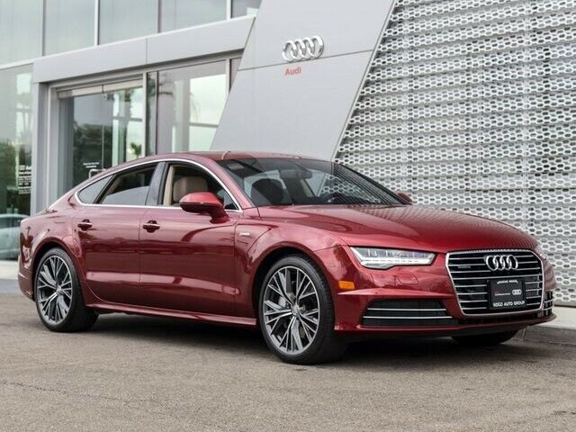 2018 Audi A7 (Red/Atlas Beige/Dark Carpet)