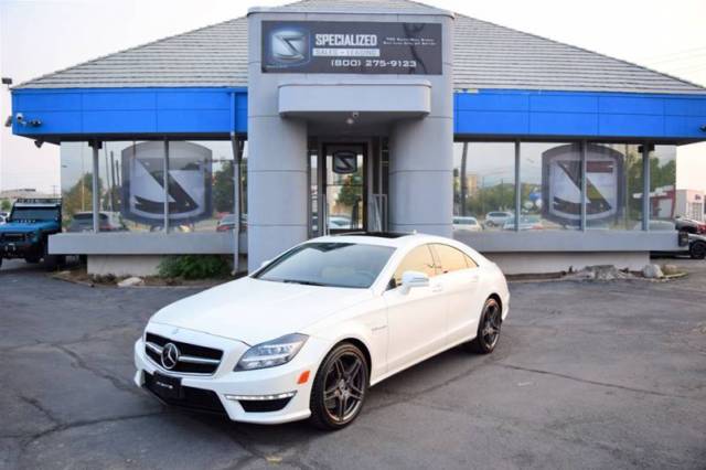 2014 Mercedes-Benz CLS-Class (White/Beige)