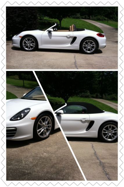 2014 Porsche Boxster (White/Tan)