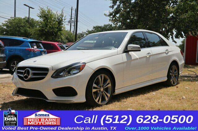 2016 Mercedes-Benz E-Class (White/Black)