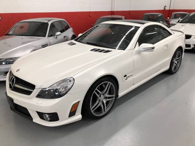 2009 Mercedes-Benz SL-Class (White/Brown)