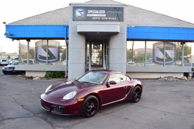 2007 Porsche Cayman (Burgundy/Beige)