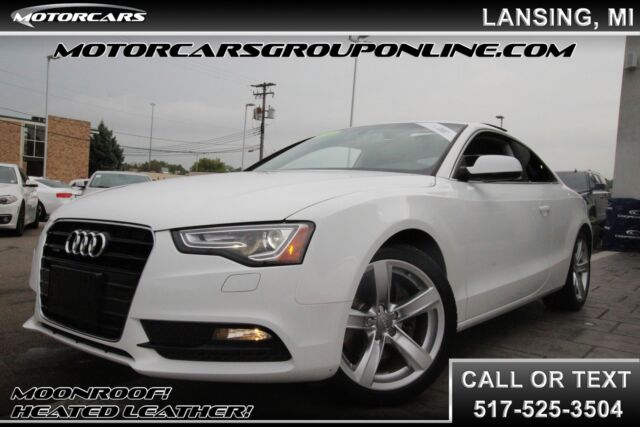 2014 Audi A5 (White/Black)